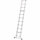 HAILO FlexLine Sicherheits-Teleskopleiter Anlegeleiter Aluleiter 11 Sprossen **NEU**