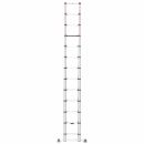 HAILO FlexLine Sicherheits-Teleskopleiter Anlegeleiter Aluleiter 13 Sprossen **NEU** 