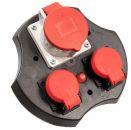 as-Schwabe 10975 CEE-Steckdoseneinsatz 400 V komplett ***NEU***