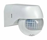 as-Schwabe 43803 Infrarotbewegungsmelder 180° weiß, Erfassungsbereich ca. 12 m *NEU*