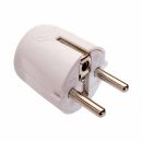 as-Schwabe 45041 Schutzkontakt-Winkelstecker, weiß, 230 V ***NEU***