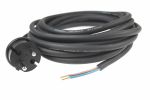 as-Schwabe 70530 Bohrmaschinen-Anschlussleitung, schwarz, 5 m H05RN-F 2x1,0 ***NEU***
