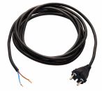 as-Schwabe 70522 Bohrmaschinen-Anschlussleitung, schwarz, 3 m H05VV-F 2x1,0 ***NEU***