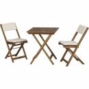 SIENA GARDEN 673122 Almeria Balkonmöbelset, 3 tlg. ***NEU***