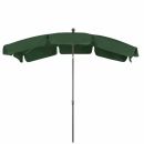 SIENA GARDEN 271460 Tropico Mittelstockschirm anthrazit/grün 210x140cm ***NEU***