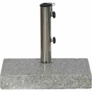 SIENA GARDEN 213345 Granitständer Balkon 25 kg, grau ***NEU*** 