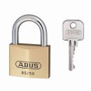 ABUS 023866 Messing-Hangschloß Typ 85/50 SB ***NEU*** 