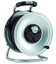 HEDI K2S50NTF Stahlblech Kabeltrommel Professional 50m für Außen outdoor silber