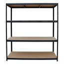 ProBauTec Schwerlastregal Werkstattregal Steckregal Kellerregal 180x160x60cm