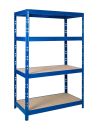 PRO-BAU-TEC Weitspannregal Steckregal 180x120x60cm Schwerlastregal Regal *NEU*
