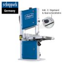 SCHEPPACH HBS261 Bandsäge 245 mm mit Ersatzsägeband und Querschneidlehre