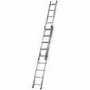 HAILO 7209-007 Schiebeleiter 2x9 Spros. Aluminium 