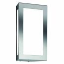 CMD 28 Wandanbauleuchte 46W edst gbürst Gl_opal IP44