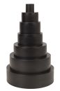 SCHEPPACH Absaugadapter für Absauganlagen Absaugung Sauger 7-stufig Ø25-150mm