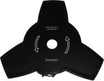 Matrix Ersatzteil 3-Zahn Messer Ersatzmesser für Freischneider BMS 1400 / 900