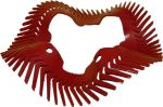 Batavia 7063660 Scheibensatz rot Maxxbrush Zubehör