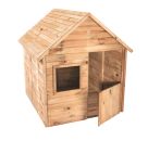 SOULET Spielhaus Marina Gartenhütte Holzhaus Kinderspielhaus Outdoor für 3Kinder 