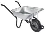HAEMMERLIN Schubkarre Bauschubkarre Aktiv Premium 100 verzinkt Luftrad 150kg