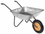 HAEMMERLIN Marken Schubkarre Gartenkarre Schiebkarre Kit 80 verzinkt 80l Luftrad