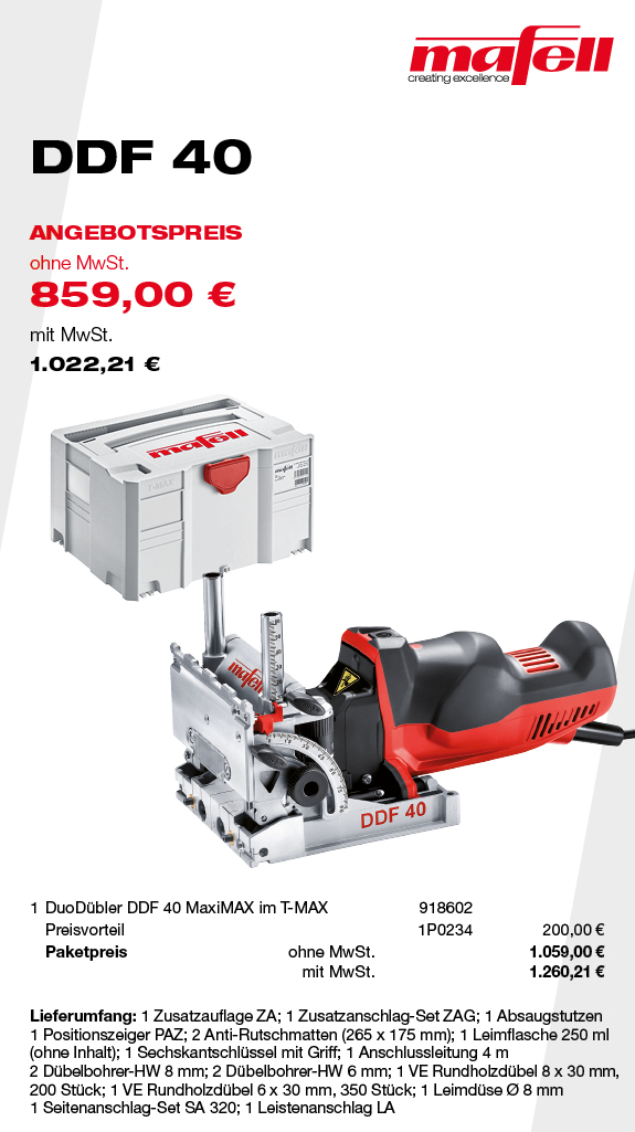 DuoDübler DDF 40